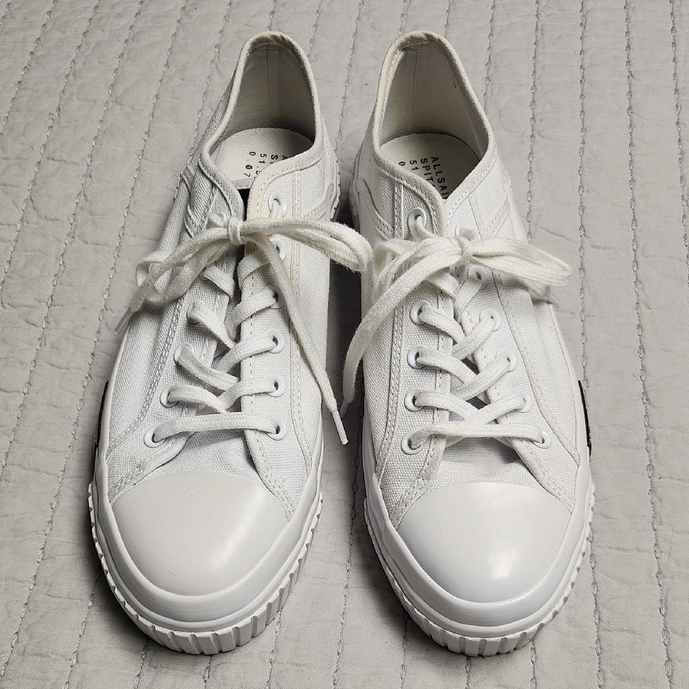All Saints Spitalfields Canvas Sneakers